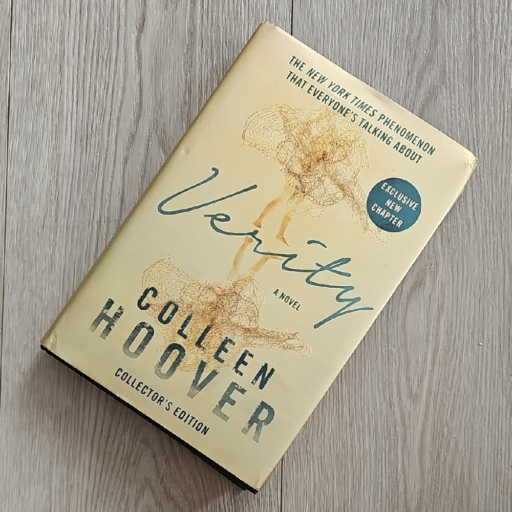 Verity by Colleen Hoover Hardcover Collectors Edition with Exclusive‎ Chapter